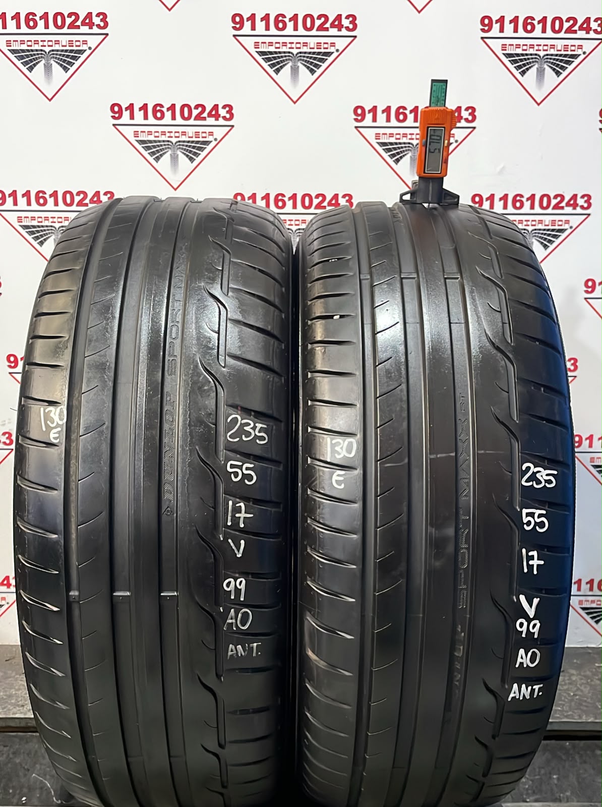 DUNLOP SPORT MAX RT USADO  235/55 R17 99 V